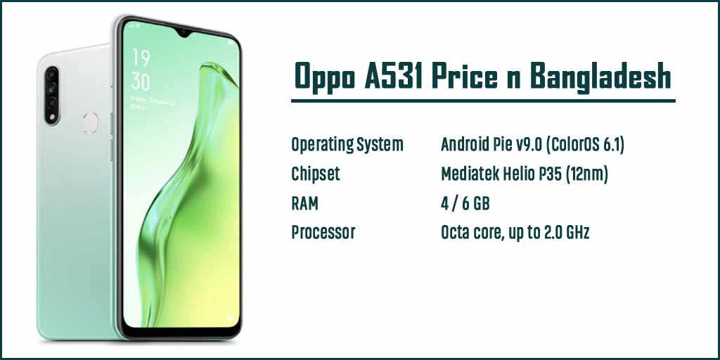 Oppo A31 Price in Bangladesh