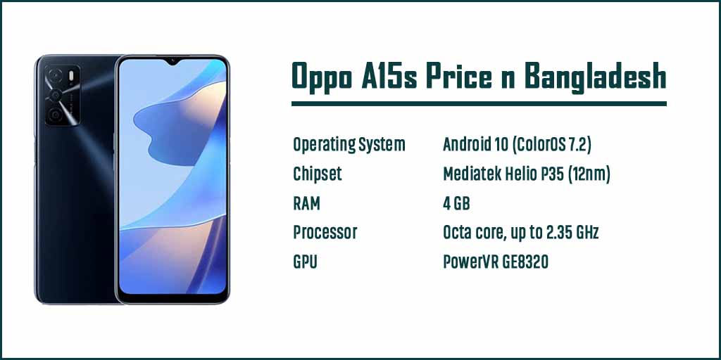 Oppo A15s Price in Bangladesh