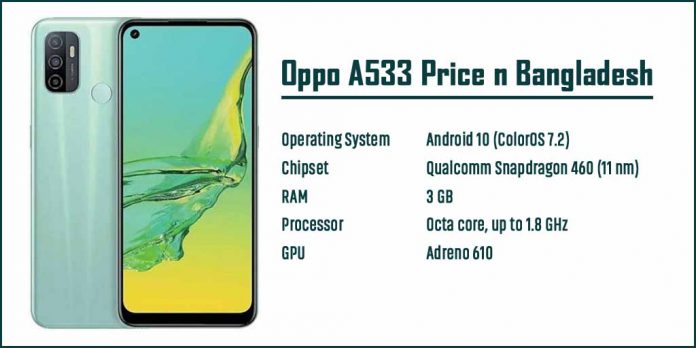 Oppo A33 Price in Bangladesh