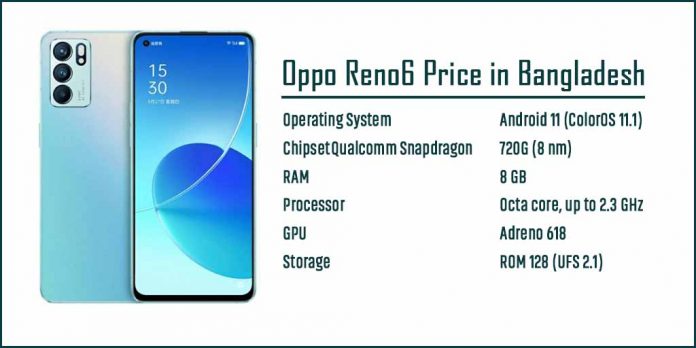 Oppo Reno6 5G Price In Bangladesh